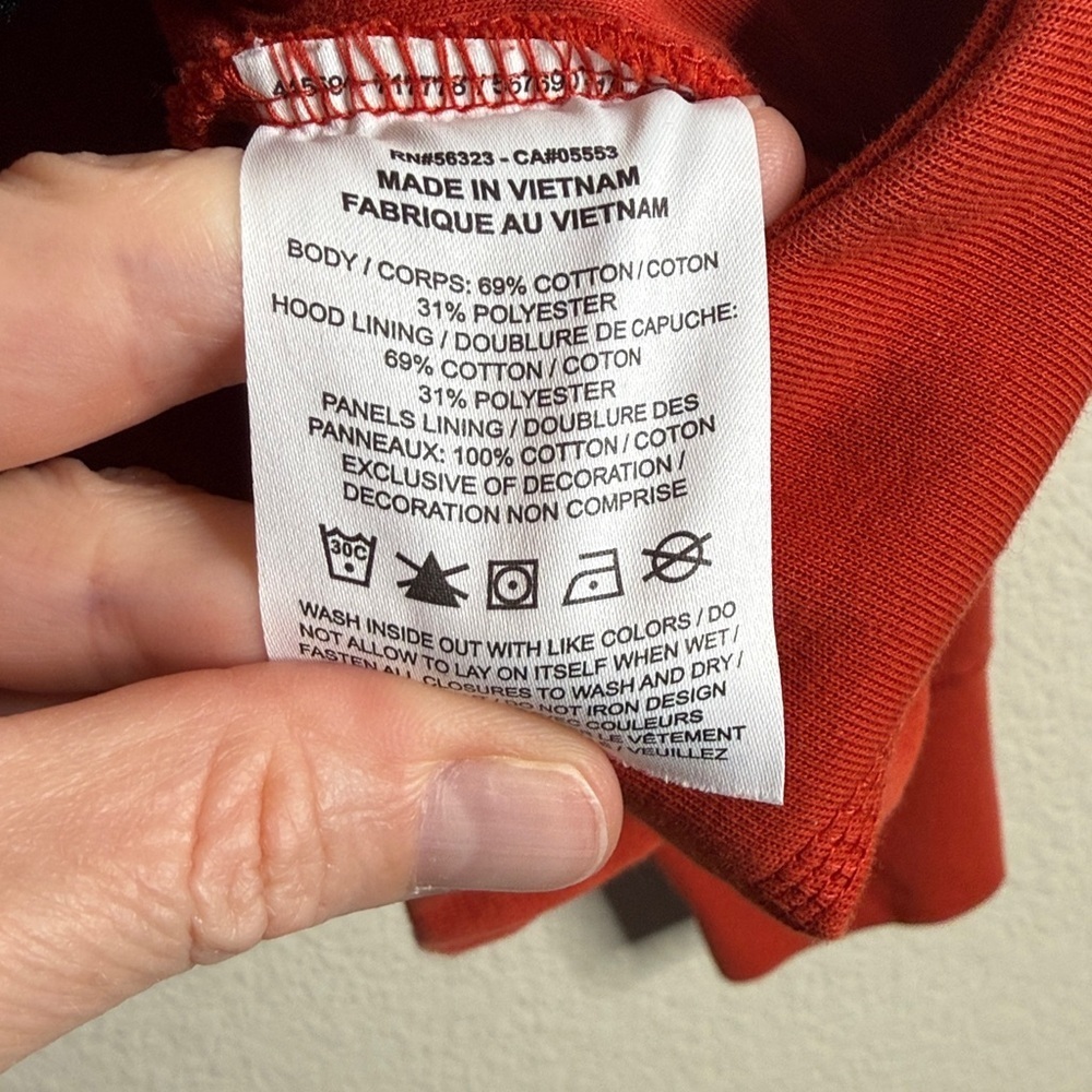 Nike tech fleece Windrunner team hoodie women’s XXL orange - Picture 6 of 8